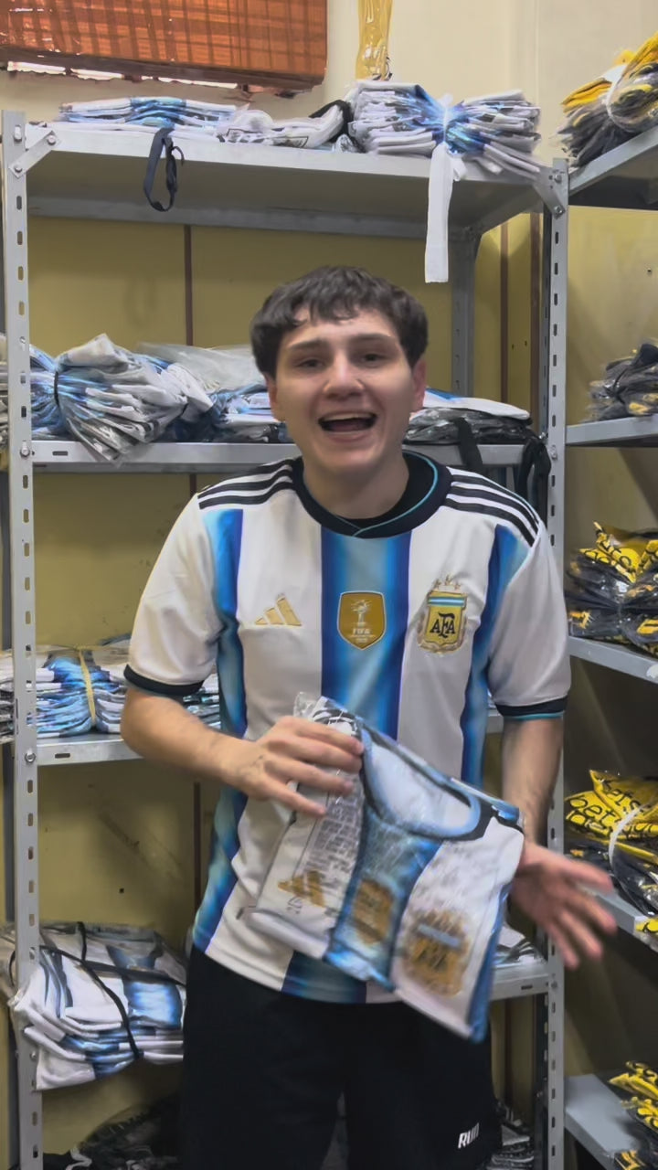 CAMISETA DE ARGENTINA MODELO 2026 SELECCION ARGENTINA